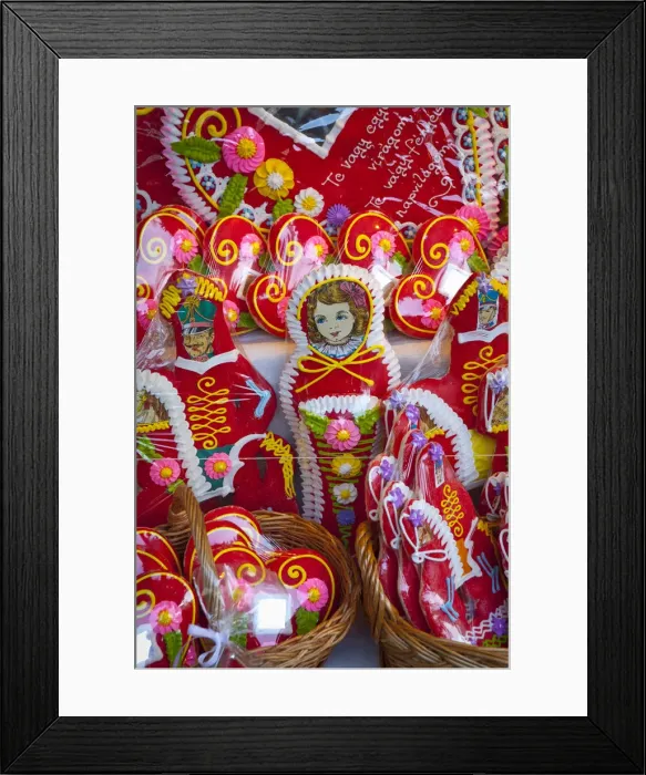 Framed Print : Traditional Hungarian Christmas Gingerbread, Budapest, Hungary Framed Print : Traditional Hungarian Christmas Gingerbread, Budapest, Hungary