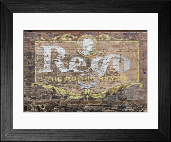 Framed Print : Australia, Victoria, VIC, Maldon, antique wall murals Framed Print : Australia, Victoria, VIC, Maldon, antique wall murals