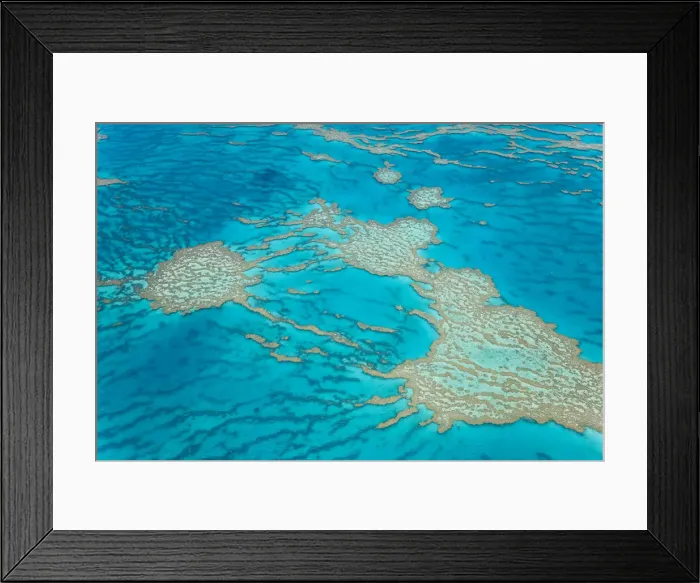 Framed Print : Great Barrier Reef, Queensland, Australia Framed Print : Great Barrier Reef, Queensland, Australia