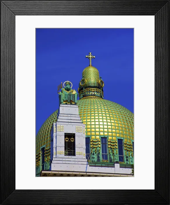 Framed Print : Kirche Am Steinhof, Church of St. Leopold, Vienna, Austria, Central Europe