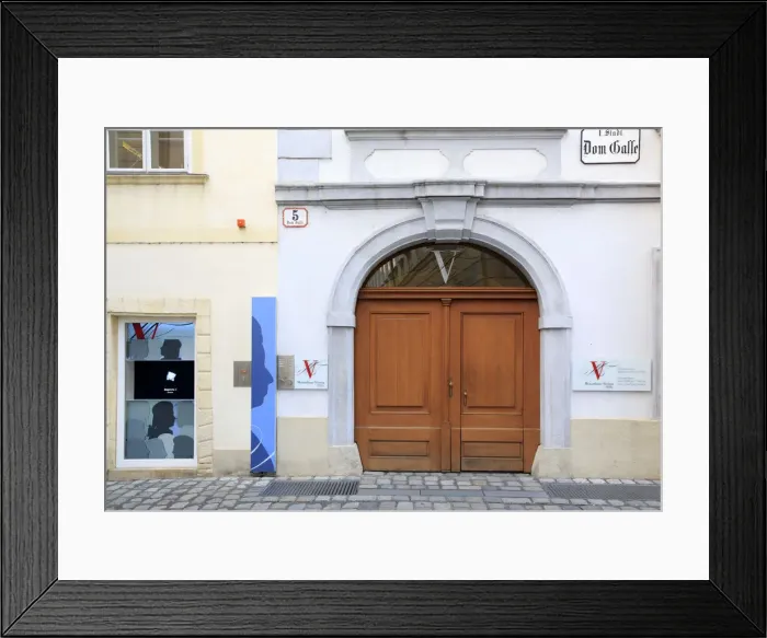 Framed Print : Mozarthaus, Mozart resinence, Vienna, Austria