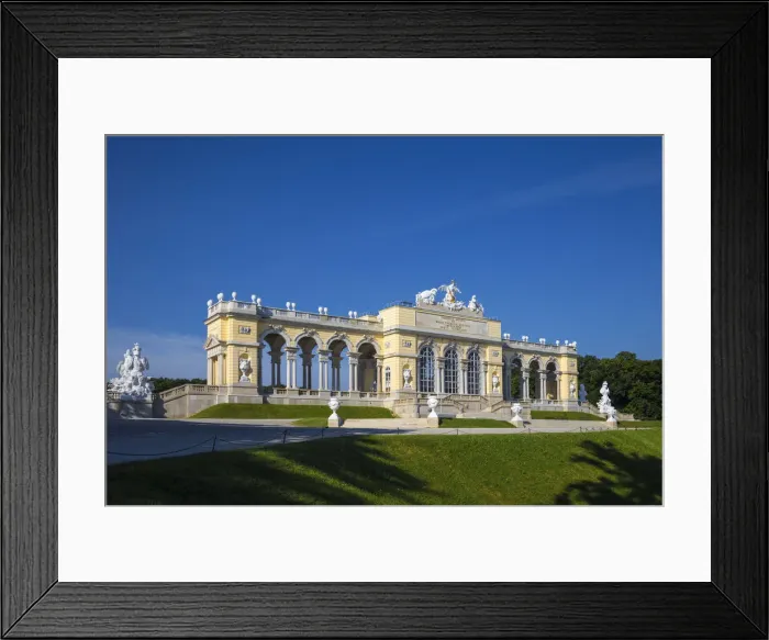 Framed Print : Austria, Vienna, The Gloriette in the gardens of Schonbrunn Palace - a former imperial Framed Print : Austria, Vienna, The Gloriette in the gardens of Schonbrunn Palace - a former imperial