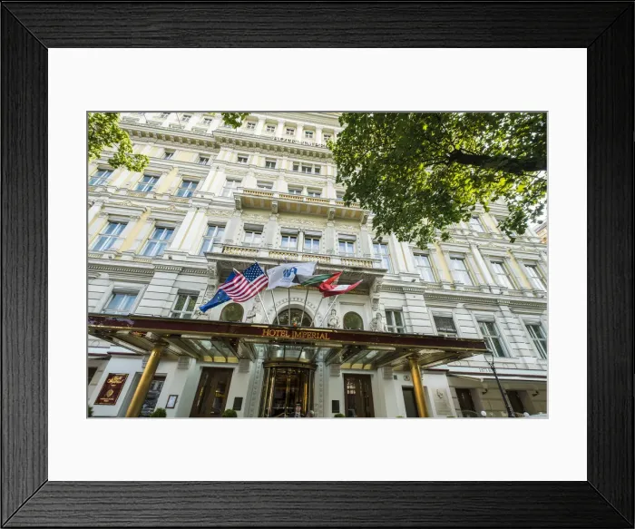 Framed Print : Hotel Imperial, Vienna, Austria Framed Print : Hotel Imperial, Vienna, Austria