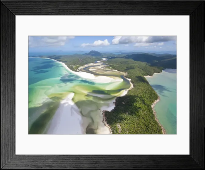 Framed Print : Hill inlet, Whitsunday Islands, Queensland, Australia Framed Print : Hill inlet, Whitsunday Islands, Queensland, Australia