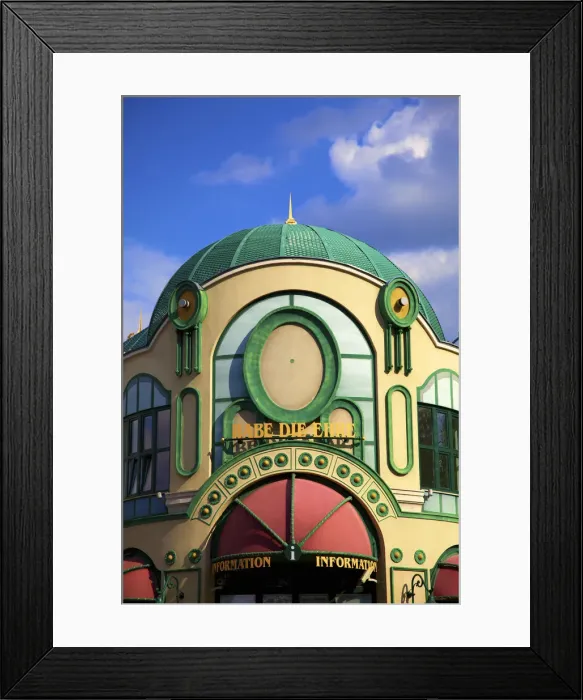 Framed Print : Entrance to Wurstelprater, Prater Park, Vienna, Austria, Central Europe