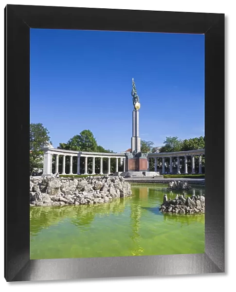 Austria, Vienna, Schwarzenbergplatz, Red Army Memorial, formally known as the