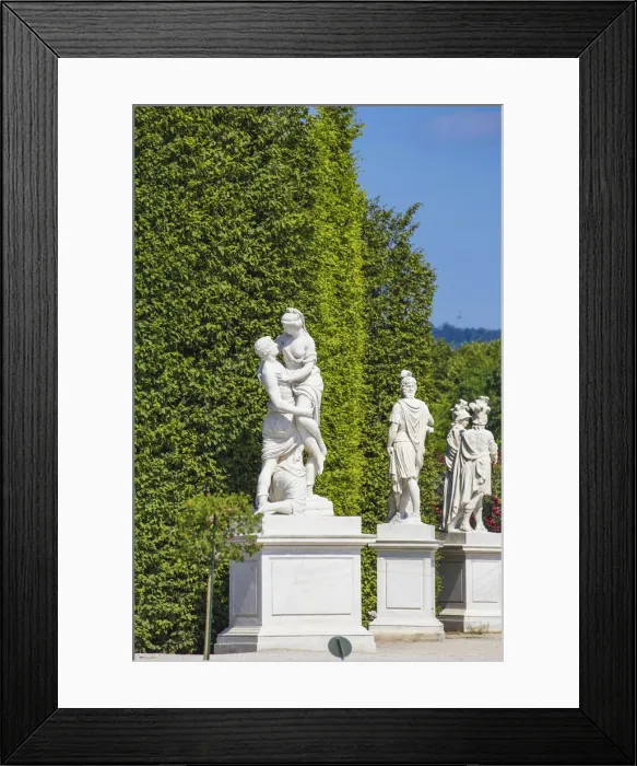 Framed Print : Austria, Vienna, Schonbrunn Palace - a former imperial summer residence Framed Print : Austria, Vienna, Schonbrunn Palace - a former imperial summer residence