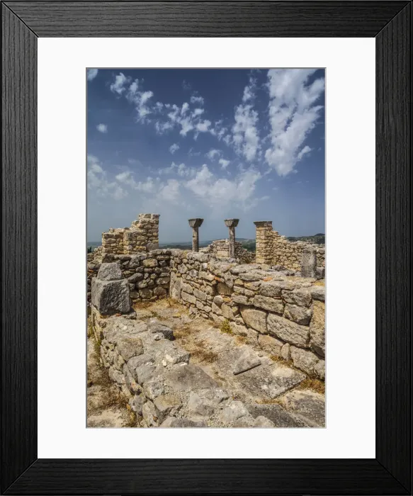 Framed Print : Albania, Ballsh, ruins of the Illyrian city of Byllis, 4th century BC, The Cathedral Framed Print : Albania, Ballsh, ruins of the Illyrian city of Byllis, 4th century BC, The Cathedral
