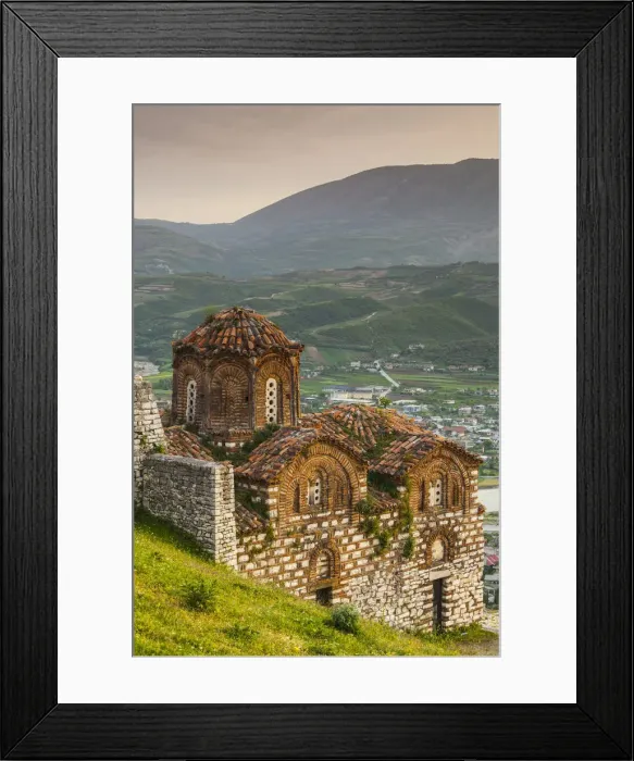 Framed Print : Albania, Berat, Kala Citadel, Church of the Holy Trinity Framed Print : Albania, Berat, Kala Citadel, Church of the Holy Trinity