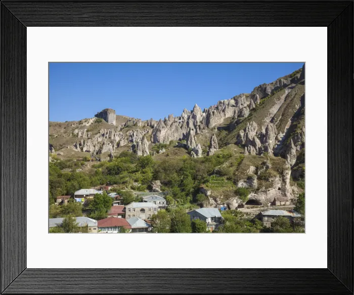 Framed Print : Armenia, Syunik Province, Goris, Old Goris Framed Print : Armenia, Syunik Province, Goris, Old Goris