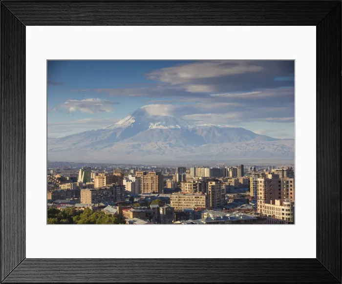 Framed Print : Armenia, Yerevan, View of Yerevan and Mount Ararat from Cascade Framed Print : Armenia, Yerevan, View of Yerevan and Mount Ararat from Cascade