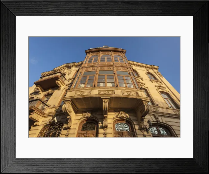 Framed Print : Azerbaijan, Baku, Old City, traditional architecture Framed Print : Azerbaijan, Baku, Old City, traditional architecture