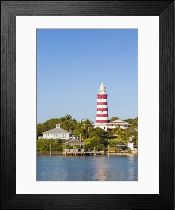 Framed Print : Bahamas, Abaco Islands, Elbow Cay, Hope Town, Elbow Reef Lighthouse - The last kerosene Framed Print : Bahamas, Abaco Islands, Elbow Cay, Hope Town, Elbow Reef Lighthouse - The last kerosene