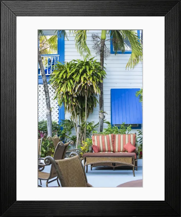 Framed Print : Bahamas, Abaco Islands, Elbow Cay, Hope Town, Hope Town Island Lodge Hotel Framed Print : Bahamas, Abaco Islands, Elbow Cay, Hope Town, Hope Town Island Lodge Hotel