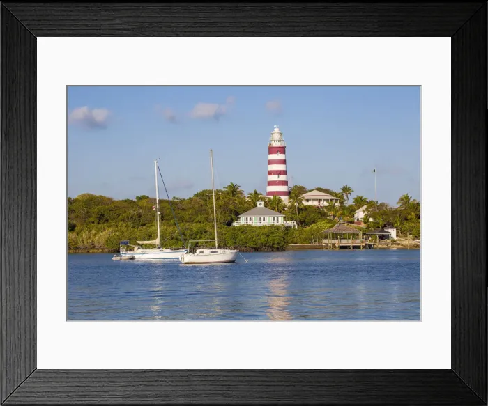 Framed Print : Bahamas, Abaco Islands, Elbow Cay, Hope Town, Elbow Reef Lighthouse - The last kerosene Framed Print : Bahamas, Abaco Islands, Elbow Cay, Hope Town, Elbow Reef Lighthouse - The last kerosene