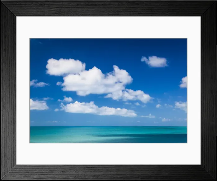 Framed Print : Bahamas, Eleuthera Island, landscape by the Glass Window Bridge