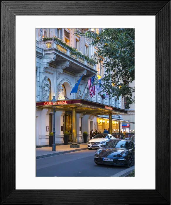 Framed Print : Hotel Imperial, Vienna, Austria Framed Print : Hotel Imperial, Vienna, Austria