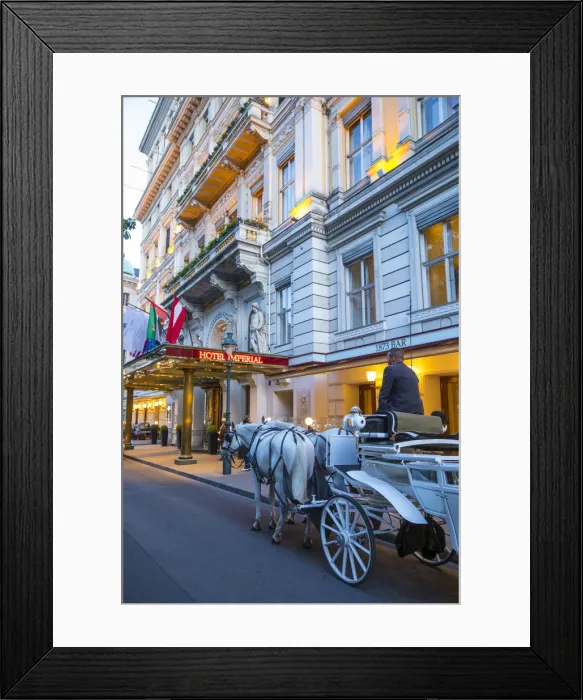 Framed Print : Hotel Imperial, Vienna, Austria Framed Print : Hotel Imperial, Vienna, Austria