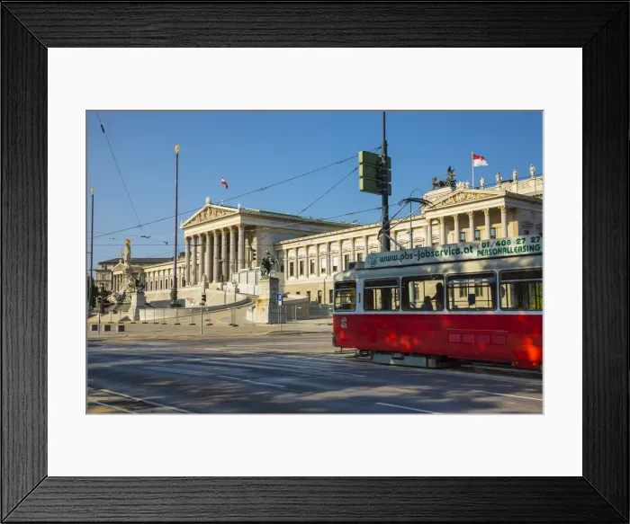 Framed Print : Parliament building, Vienna, Austria Framed Print : Parliament building, Vienna, Austria