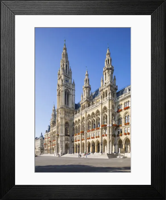 Framed Print : Rathaus (Town Hall), Vienna, Austria Framed Print : Rathaus (Town Hall), Vienna, Austria