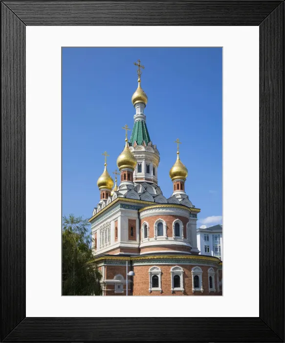 Framed Print : Russian Orthodox church, Vienna, Austria Framed Print : Russian Orthodox church, Vienna, Austria