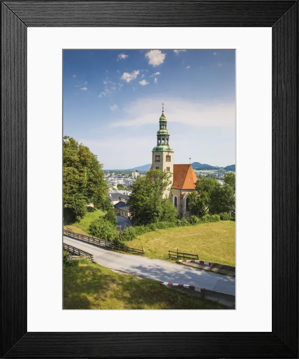Framed Print : Austria, Salzburg, MAolln, MAolln Parish Church Framed Print : Austria, Salzburg, MAolln, MAolln Parish Church