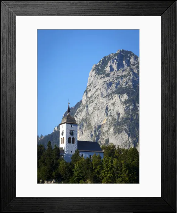 Framed Print : Johannesberg Chapel, Traunkirchen, Lake Traunsee, Salzkammergut, Upper Austria, Austria Framed Print : Johannesberg Chapel, Traunkirchen, Lake Traunsee, Salzkammergut, Upper Austria, Austria
