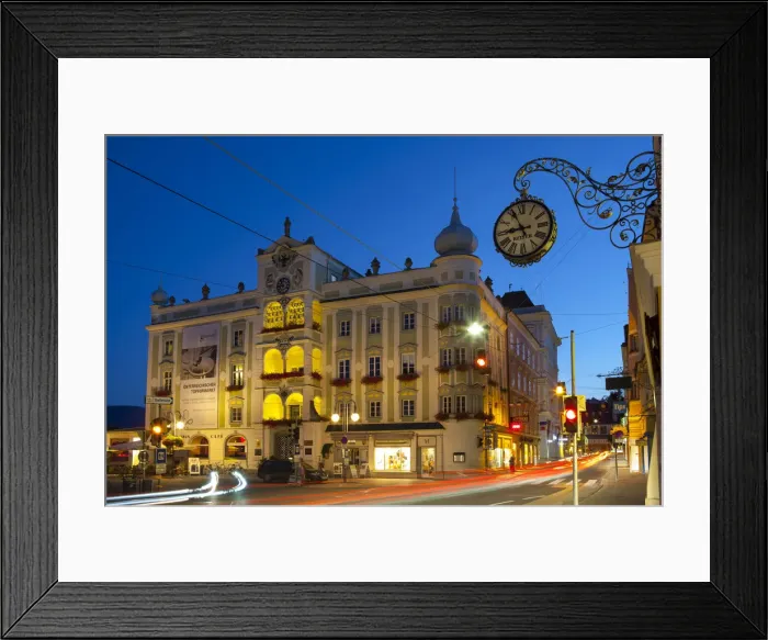 Framed Print : Town Hall (Rathaus), Gmunden, Salzkammergut, Upper Austria, Austria Framed Print : Town Hall (Rathaus), Gmunden, Salzkammergut, Upper Austria, Austria