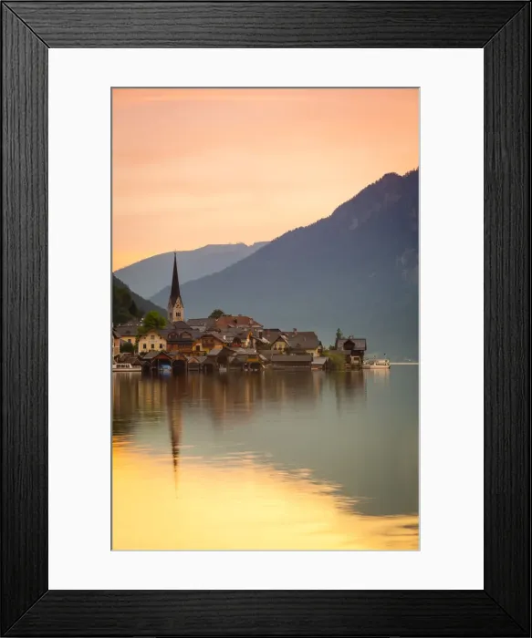Framed Print : Hallstatt, Hallstattersee, Oberosterreich, Upper Austria, Austria Framed Print : Hallstatt, Hallstattersee, Oberosterreich, Upper Austria, Austria