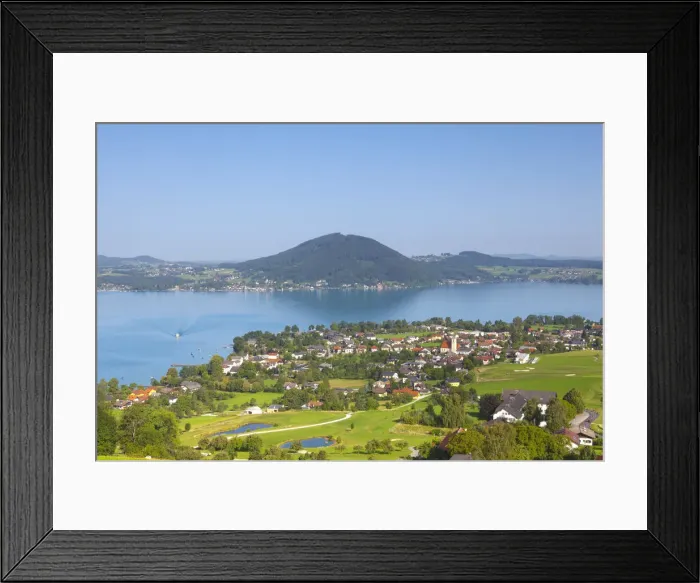 Framed Print : Weyregg am Attersee, Attersee, Salzkammergut, Austria Framed Print : Weyregg am Attersee, Attersee, Salzkammergut, Austria