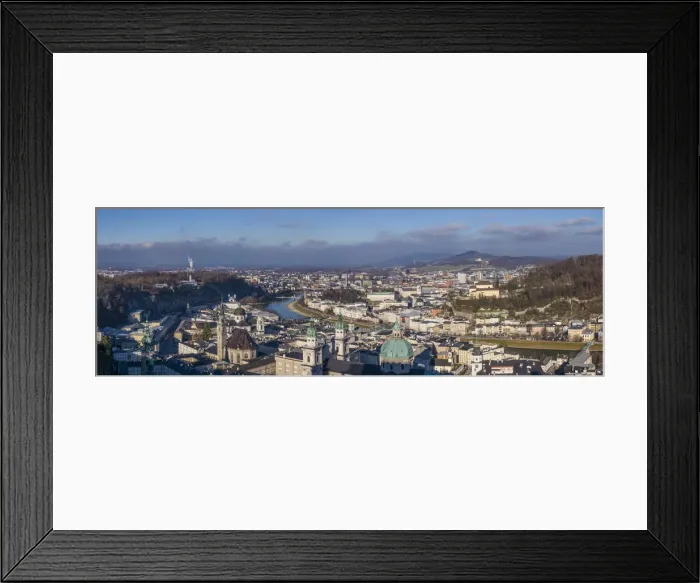 Framed Print : Austria, Salzburgerland, Salzburg, elevated city view from the Festung Hohensalzburg Framed Print : Austria, Salzburgerland, Salzburg, elevated city view from the Festung Hohensalzburg
