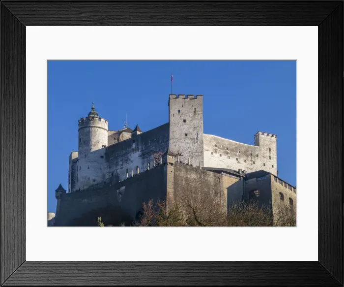 Framed Print : Austria, Salzburgerland, Salzburg, Festung Hohensalzburg Castle Framed Print : Austria, Salzburgerland, Salzburg, Festung Hohensalzburg Castle