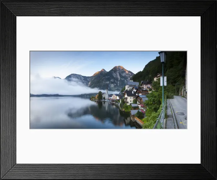 Framed Print : Hallstatt, Hallstattersee, Oberosterreich, Upper Austria, Austria Framed Print : Hallstatt, Hallstattersee, Oberosterreich, Upper Austria, Austria