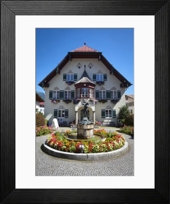 Framed Print : The Old Town Hall (Rathaus), St. Gilgen, Wolfgangsee, Flachgau, Salzburger Framed Print : The Old Town Hall (Rathaus), St. Gilgen, Wolfgangsee, Flachgau, Salzburger