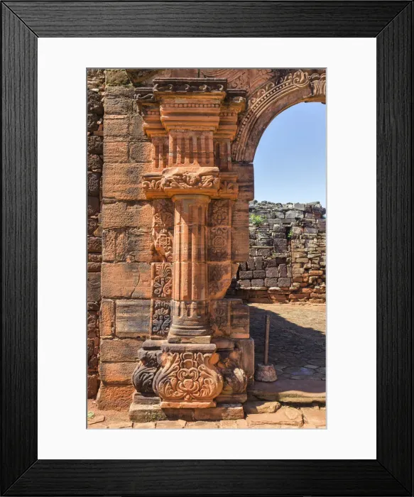 Framed Print : San Ignacio Mini, Jesuit mision, Misiones, Argentina Framed Print : San Ignacio Mini, Jesuit mision, Misiones, Argentina