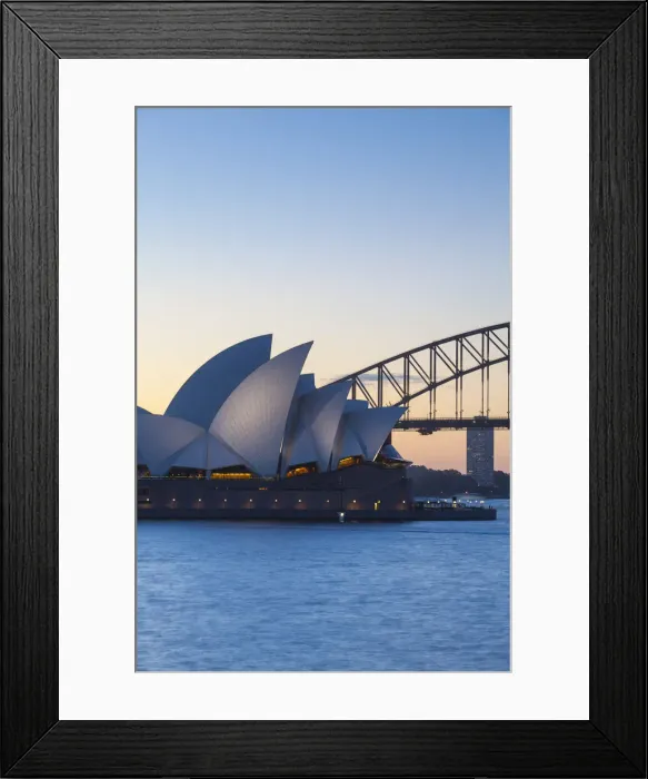Framed Print : Sydney Opera House & Harbour Bridge, Darling Harbour, Sydney, New South Wales, Australia Framed Print : Sydney Opera House & Harbour Bridge, Darling Harbour, Sydney, New South Wales, Australia