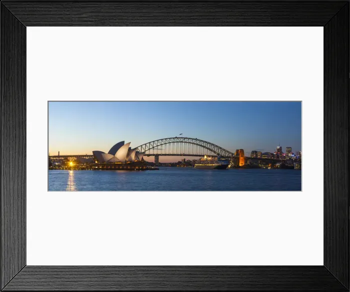 Framed Print : Sydney Opera House & Harbour Bridge, Darling Harbour, Sydney, New South Wales, Australia Framed Print : Sydney Opera House & Harbour Bridge, Darling Harbour, Sydney, New South Wales, Australia