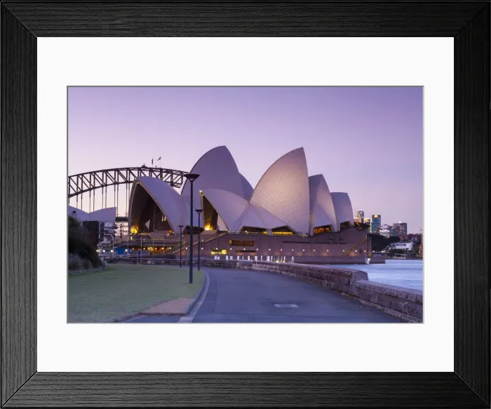 Framed Print : Sydney Opera House & Harbour Bridge, Darling Harbour, Sydney, New South Wales, Australia Framed Print : Sydney Opera House & Harbour Bridge, Darling Harbour, Sydney, New South Wales, Australia