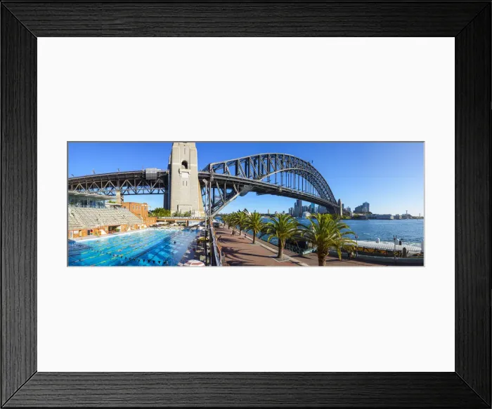 Framed Print : Harbour Bridge, Darling Harbour, Sydney, New South Wales, Australia Framed Print : Harbour Bridge, Darling Harbour, Sydney, New South Wales, Australia