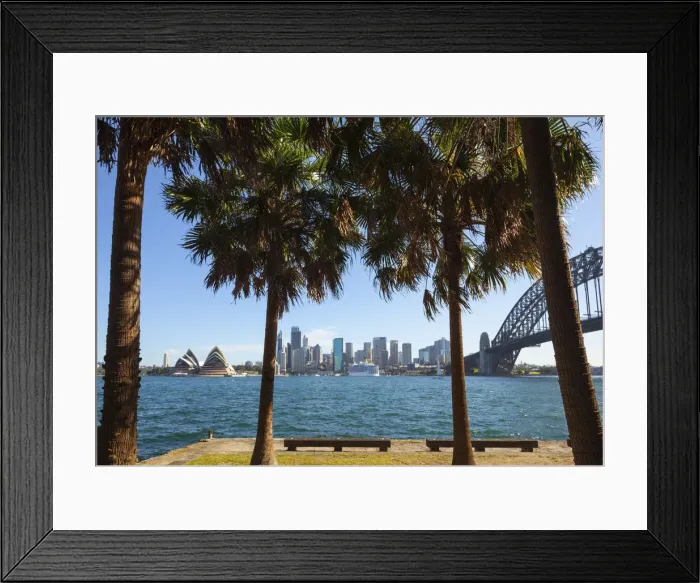 Framed Print : Sydney Opera House & Harbour Bridge, Darling Harbour, Sydney, New South Wales, Australia Framed Print : Sydney Opera House & Harbour Bridge, Darling Harbour, Sydney, New South Wales, Australia