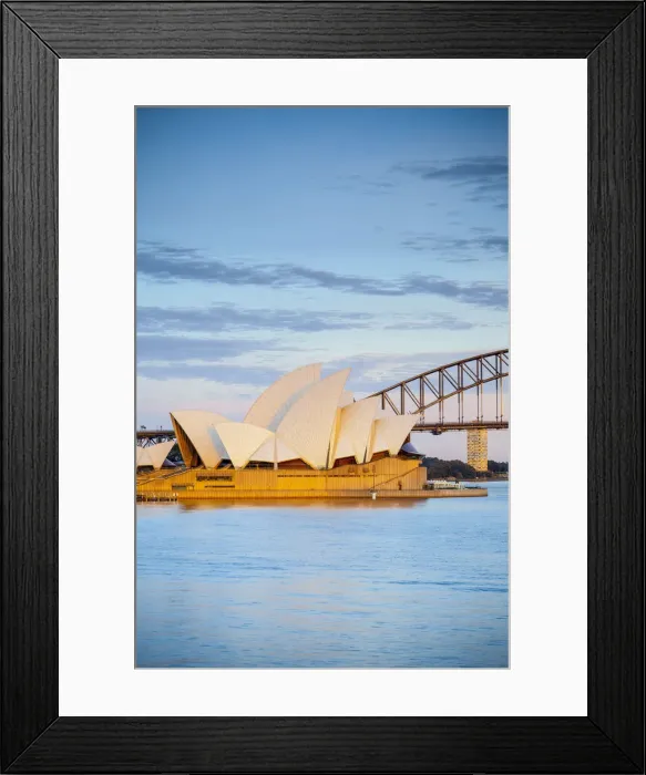 Framed Print : Sydney Opera House & Harbour Bridge, Darling Harbour, Sydney, New South Wales, Australia Framed Print : Sydney Opera House & Harbour Bridge, Darling Harbour, Sydney, New South Wales, Australia