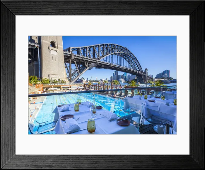 Framed Print : Harbour Bridge, Darling Harbour, Sydney, New South Wales, Australia Framed Print : Harbour Bridge, Darling Harbour, Sydney, New South Wales, Australia