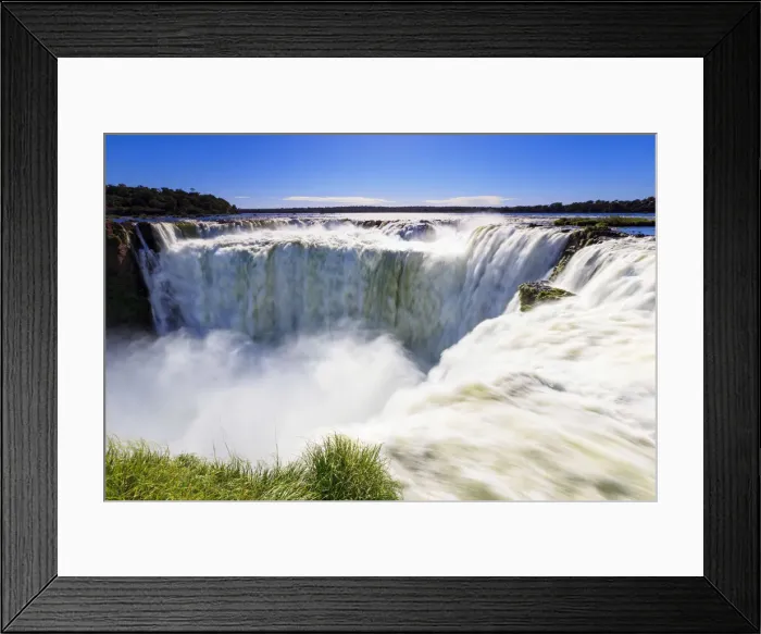 Framed Print : Argentina, Iguazu Falls National Park, (UNESCO Site), Devils Throat Framed Print : Argentina, Iguazu Falls National Park, (UNESCO Site), Devils Throat