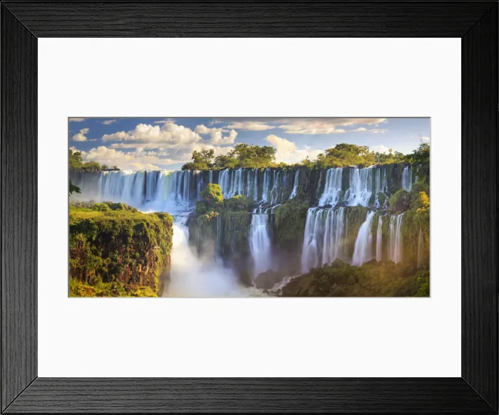 Framed Print : Argentina, Iguazu Falls National Park, (UNESCO Site) Framed Print : Argentina, Iguazu Falls National Park, (UNESCO Site)