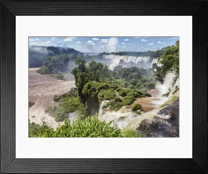 Framed Print : Iguazu Falls, Puerto Iguazu, Misiones, Argentina Framed Print : Iguazu Falls, Puerto Iguazu, Misiones, Argentina