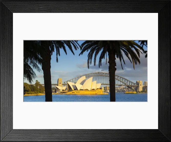 Framed Print : Sydney Opera House & Harbour Bridge, Darling Harbour, Sydney, New South Wales, Australia Framed Print : Sydney Opera House & Harbour Bridge, Darling Harbour, Sydney, New South Wales, Australia