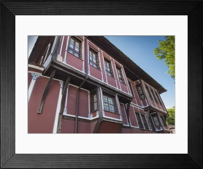 Framed Print : Bulgaria, Southern Mountains, Plovdiv, Old Plovdiv, Hindlian House, former home of Framed Print : Bulgaria, Southern Mountains, Plovdiv, Old Plovdiv, Hindlian House, former home of