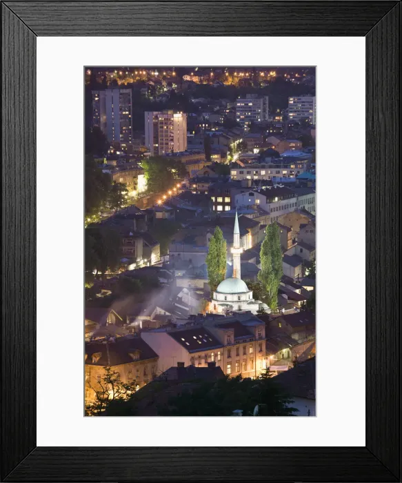 Framed Print : Bosnia and Herzegovina, Sarajevo Framed Print : Bosnia and Herzegovina, Sarajevo
