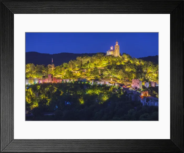 Framed Print : Bulgaria, Central Mountains, Veliko Tarnovo, Asenova, Old Fortress Area, Tsarevets