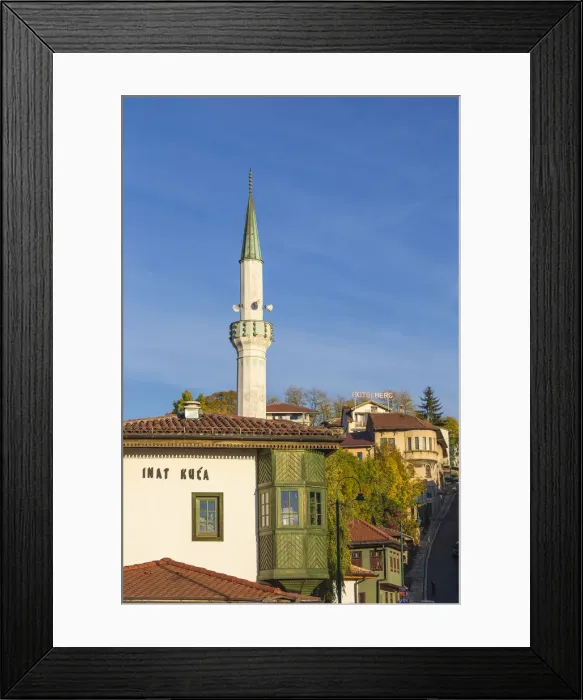 Framed Print : Bosnia and Herzegovina, Sarajevo, Inat Kuca traditional Bosnian Restaurant Framed Print : Bosnia and Herzegovina, Sarajevo, Inat Kuca traditional Bosnian Restaurant
